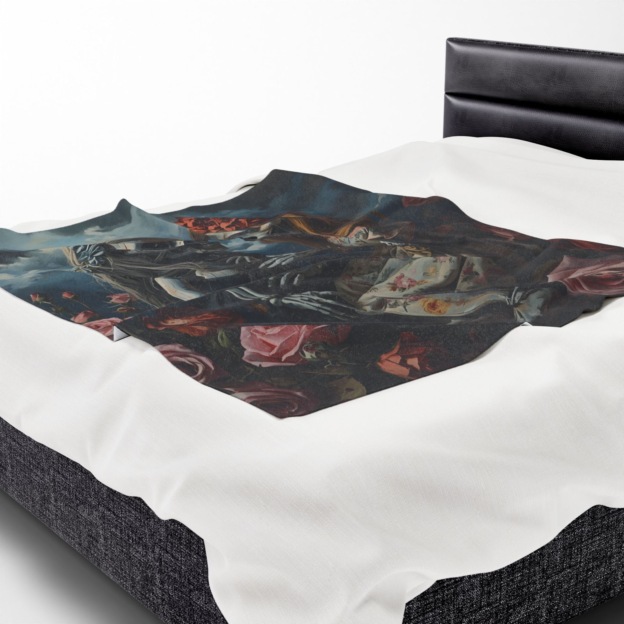 Death Becomes Us | Mix & Match Velveteen Fun-Flirty Lovers’ Blankets