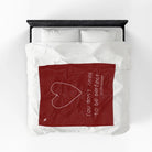 You Don’t Need to be Perfect | Mix & Match Soft Fun-Flirty Lovers’ Blankets
