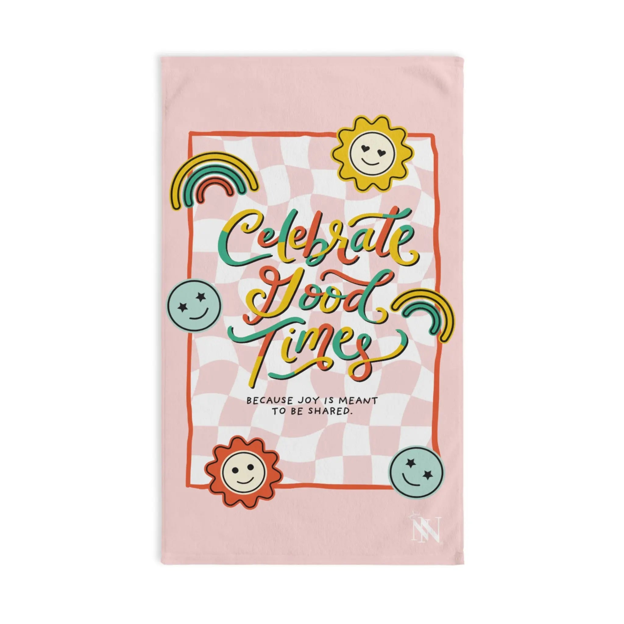 Celebrate Good Times Retro Cum Towel