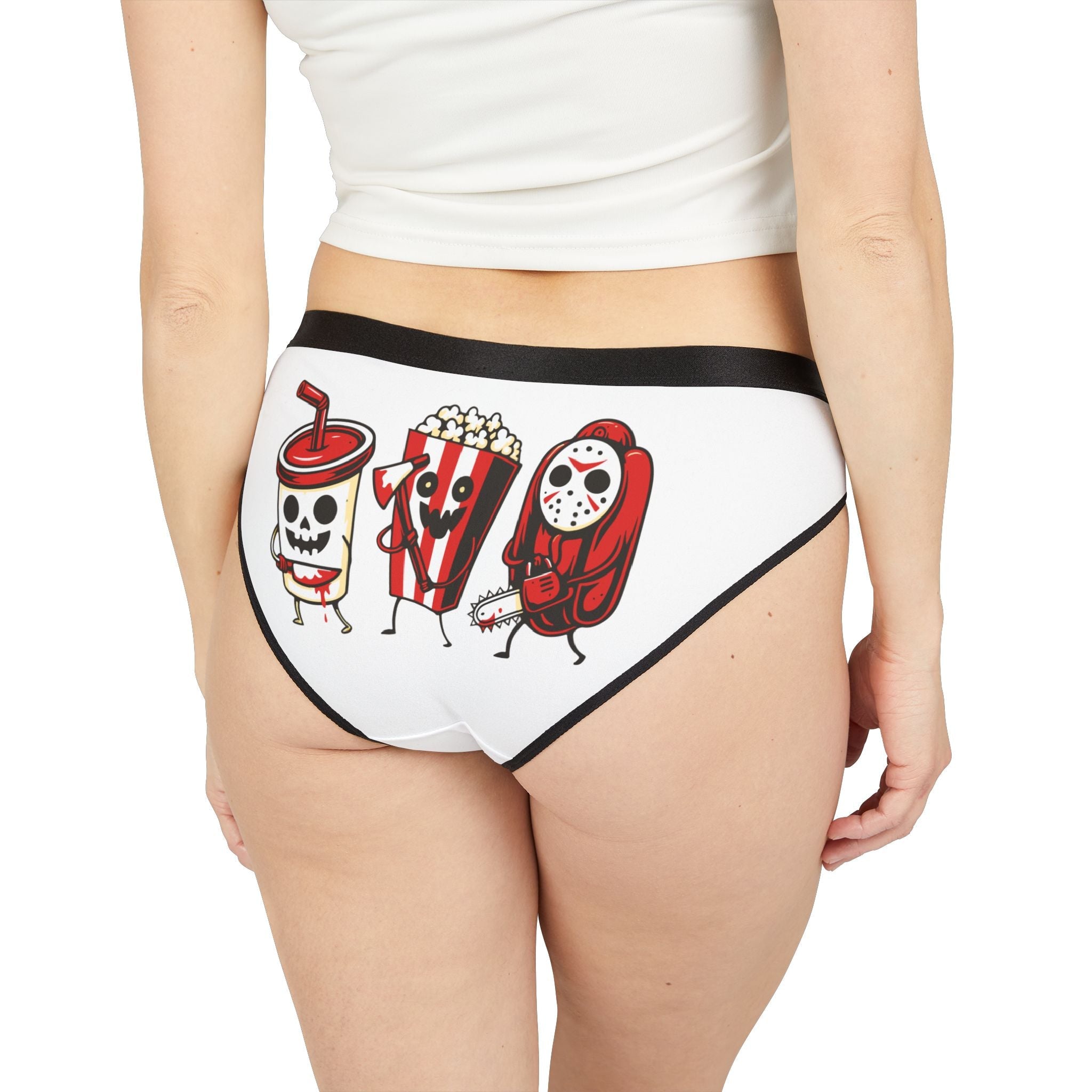 Scary Movie Night Junk Food | Mix & Match Women’s Fun-Flirty Lovers’ Panties