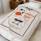 Cock & Tail Night | Mix & Match Velveteen Fun-Flirty Lovers’ Blankets