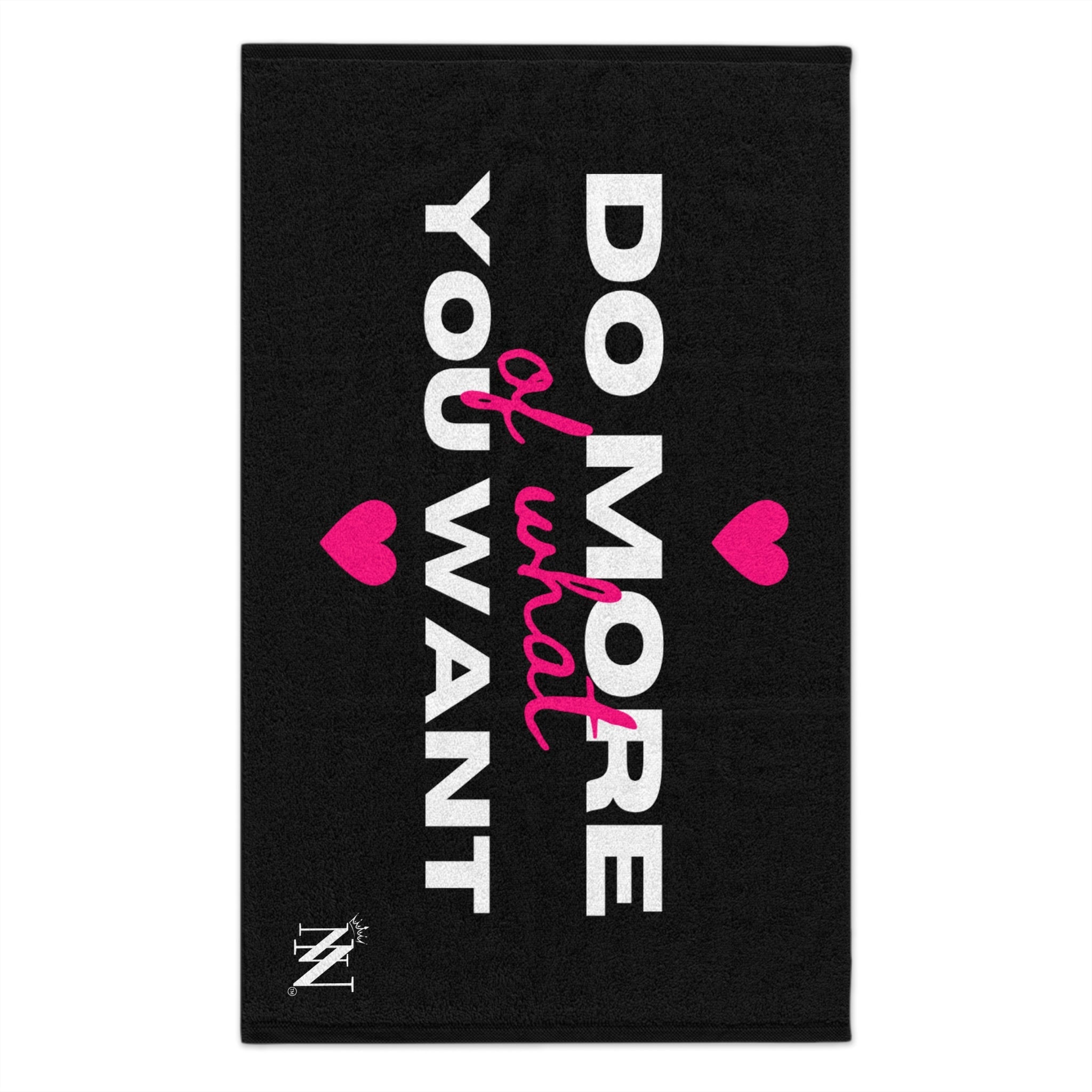 Do More of What You Want Hearts Sex Towel