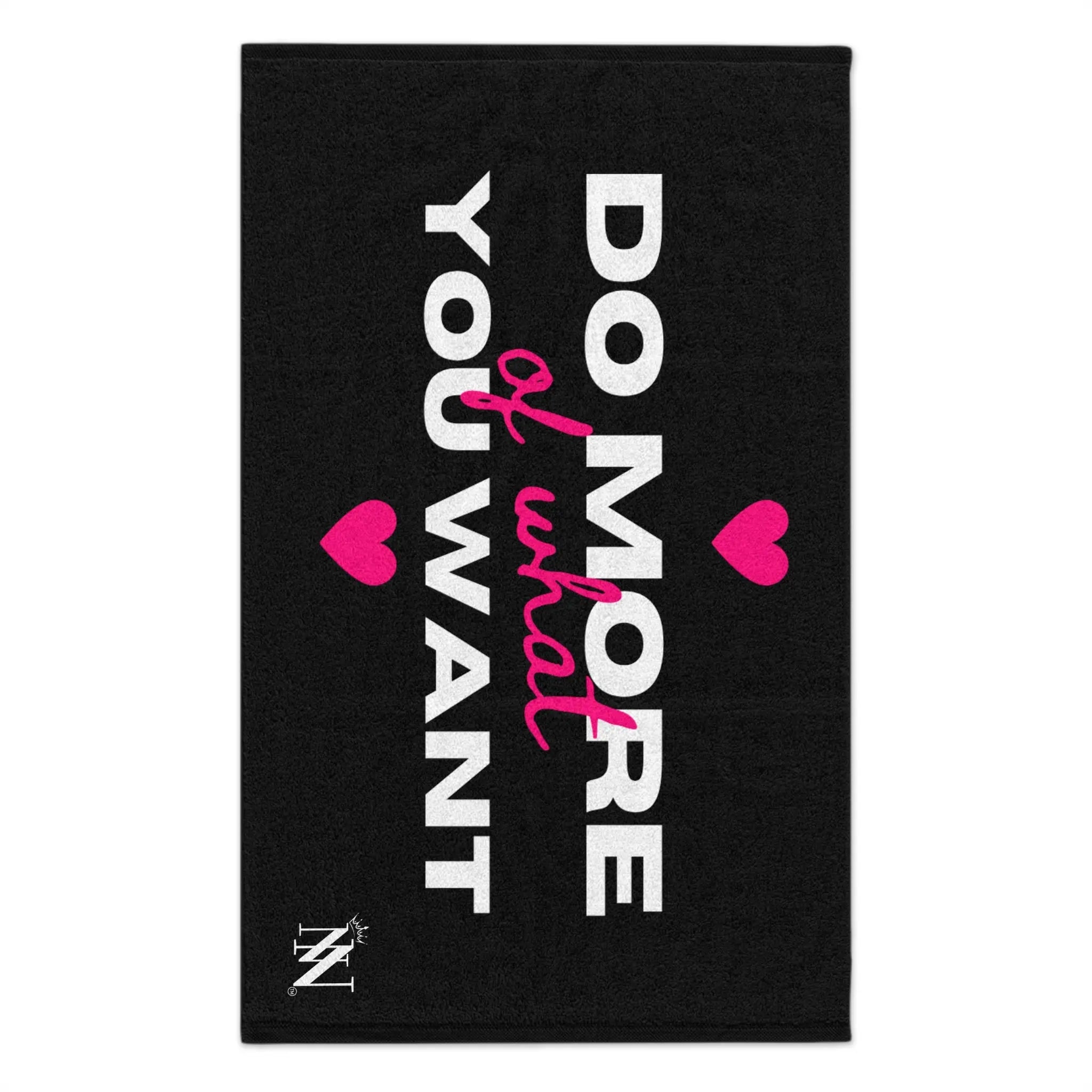Do More of What You Want Hearts Sex Towel
