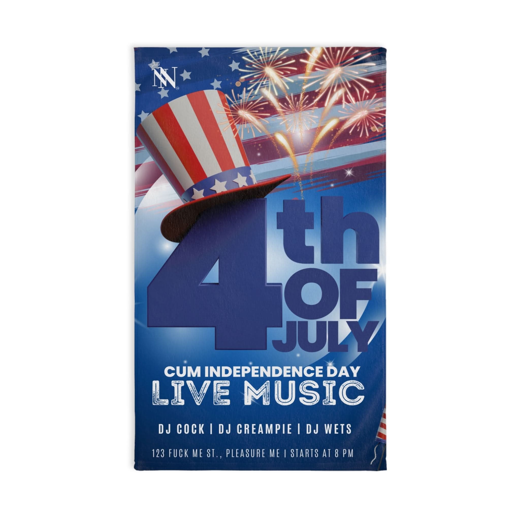 4th of July Independance | Mix & Match Original Fun-Flirty Lovers’ Towels