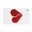 Broken Red Heart 3D Print | Mix & Match Original Fun-Flirty Lovers’ Towels