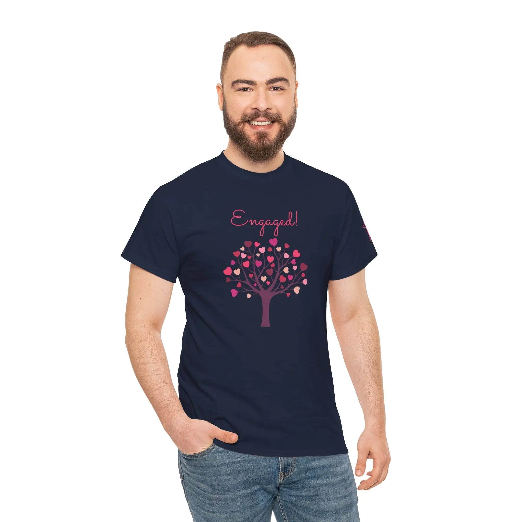 Engaged! Tree of Love | Nectar Napkins Fun-Flirty Lovers’ T-Shirts