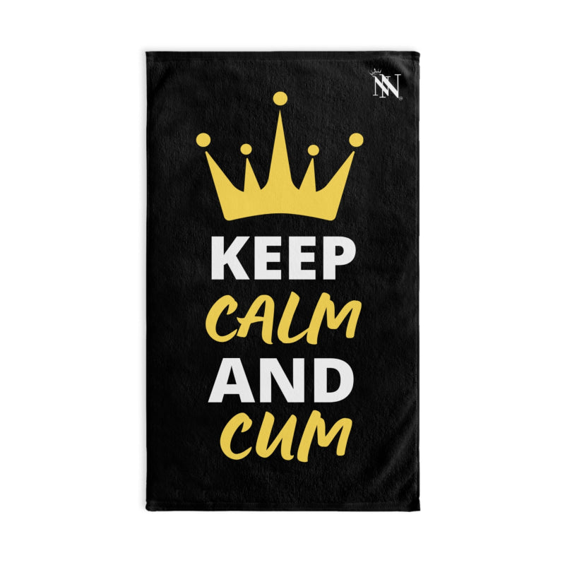 Keep Calm & Cum Queen King | Mix & Match Classic Fun-Flirty Lovers’ Towels