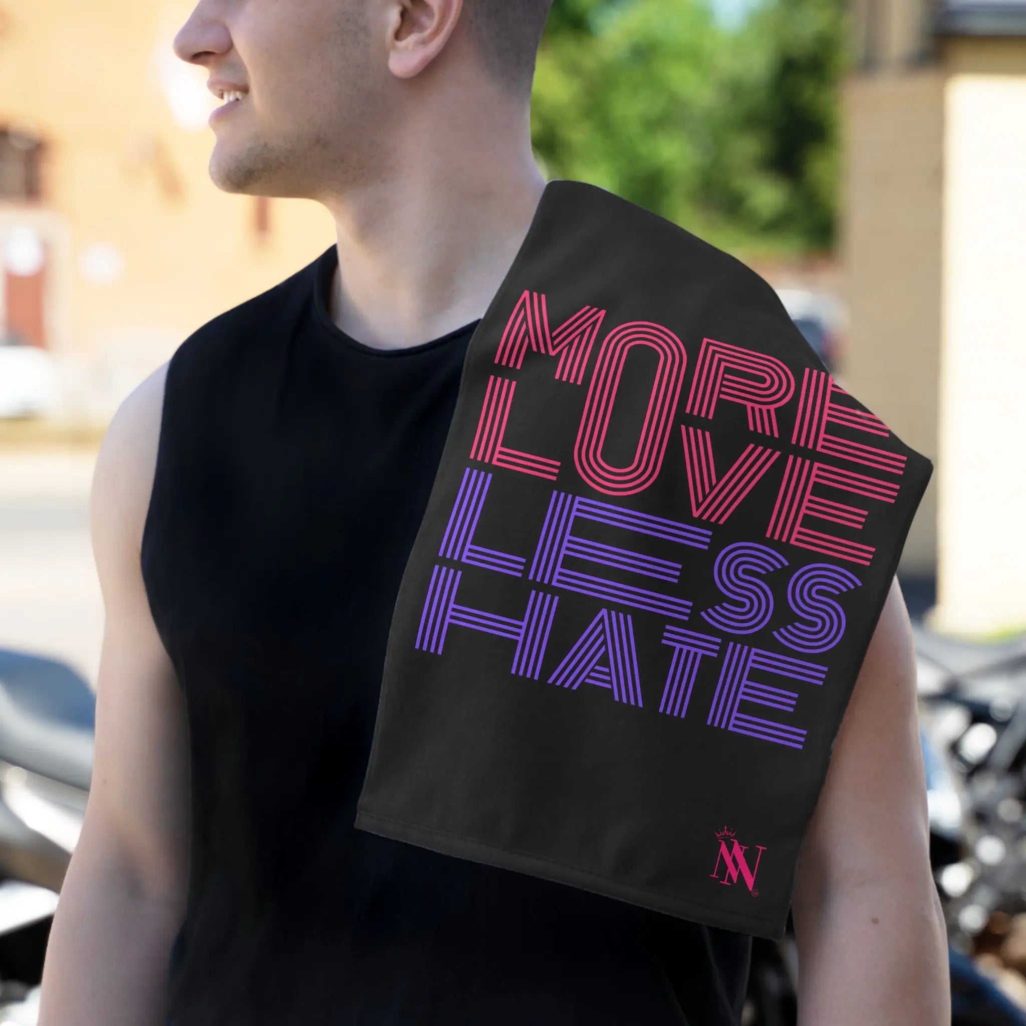 More Love Less Hate Sex Towel