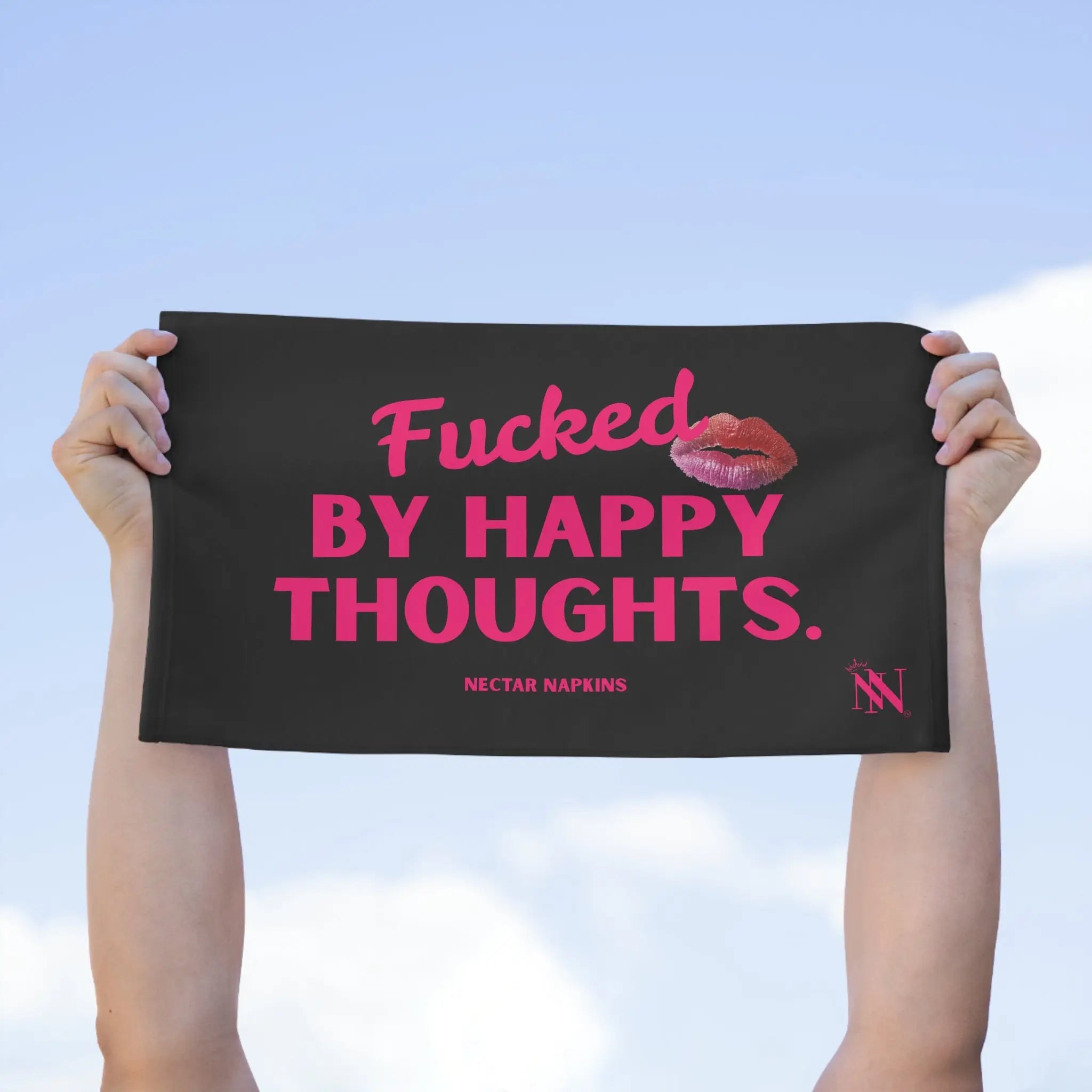 Fucked By Happy Thoughts Sex Towel