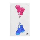 His Hers Boxing White | Mix & Match Original Fun-Flirty Lovers’ Towels