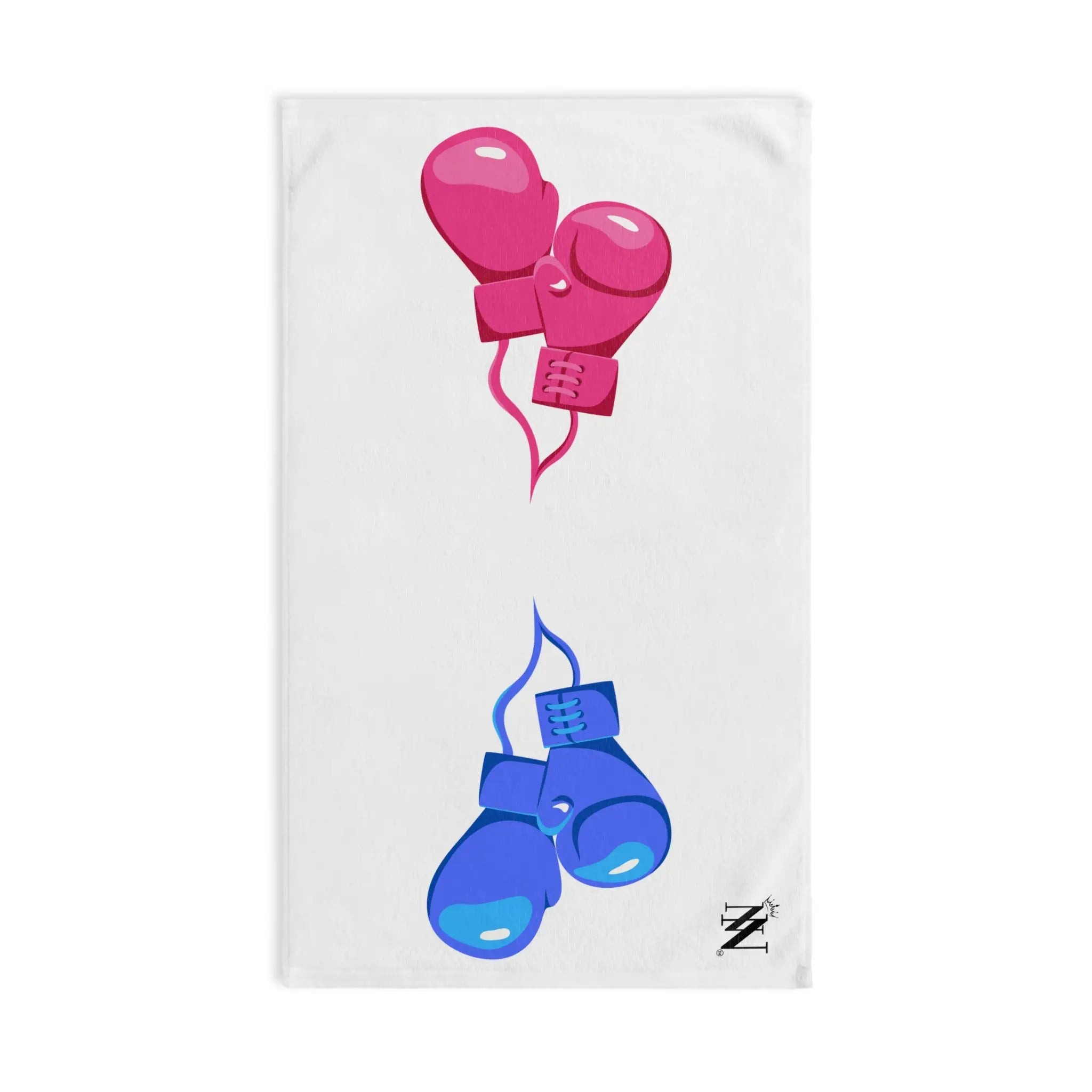 His Hers Boxing White | Mix & Match Original Fun-Flirty Lovers’ Towels
