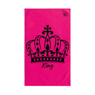 Large Crown King Signature Pink Cum Towel