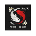 Two Paths One Destiny Koi Fish Ying Yang | Nectar Napkins Lils’ Fun-Flirty Lovers’ Towels
