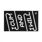 I Cum & I Will | Mix & Match Classic Fun-Flirty Lovers’ Towels