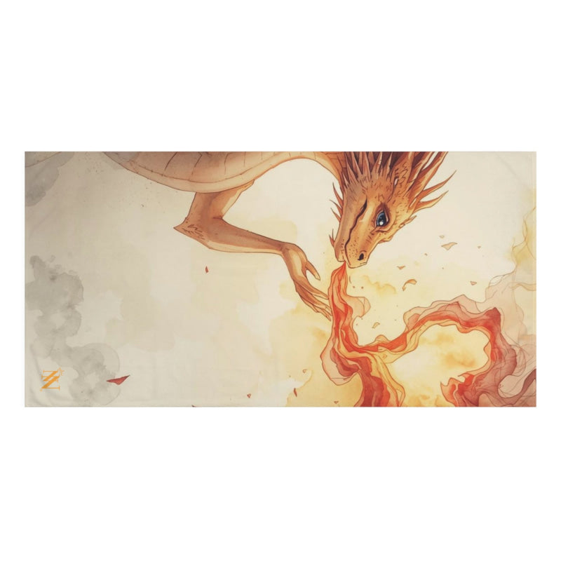 She Breathes Fire Dragon Fantasy | Mix & Match XL Fun-Flirty Lovers’ Towels