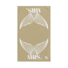Mrs. Mrs. Mermaid Shareable Sides Gold Cum Towel