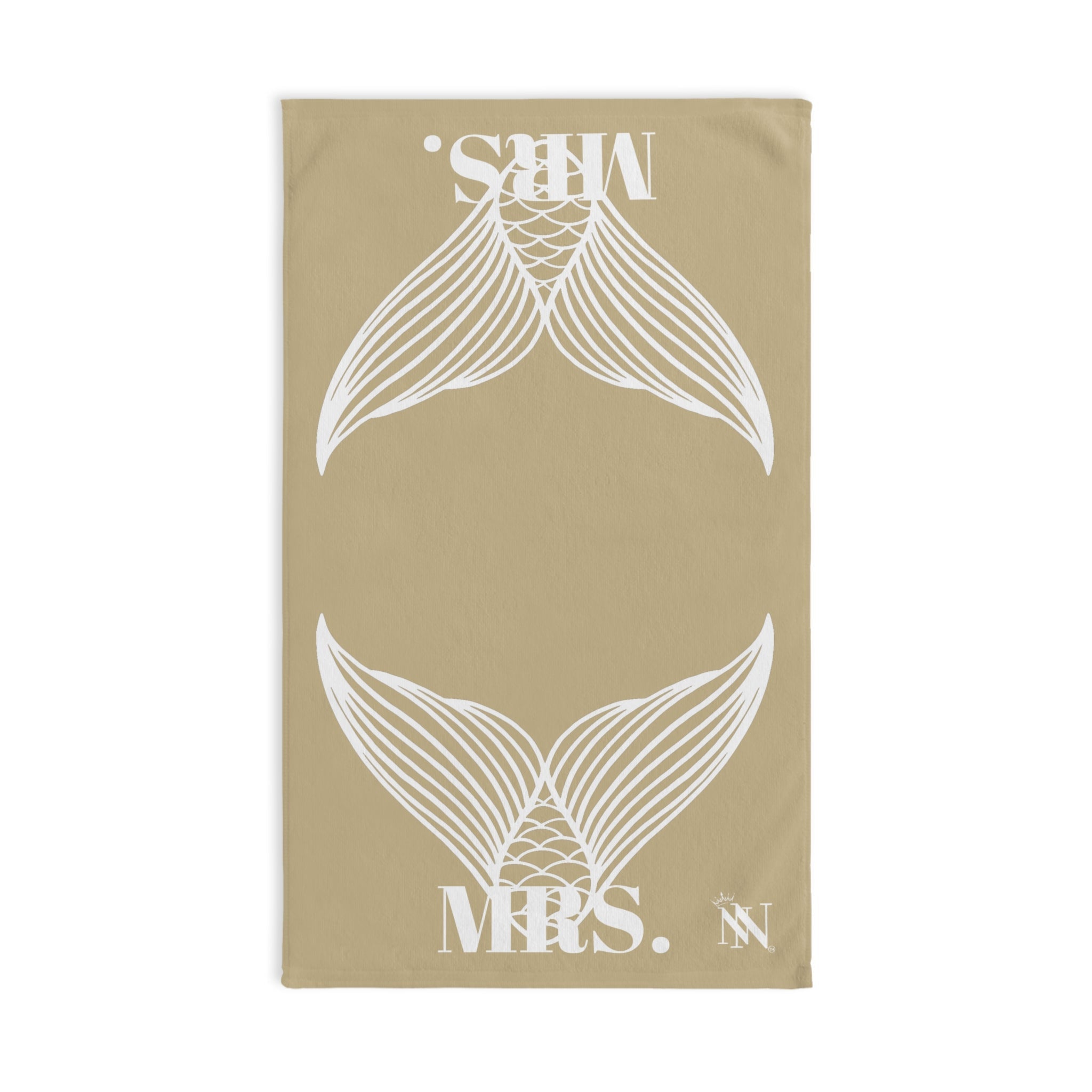 Mrs. Mrs. Mermaid Shareable Sides Gold Cum Towel
