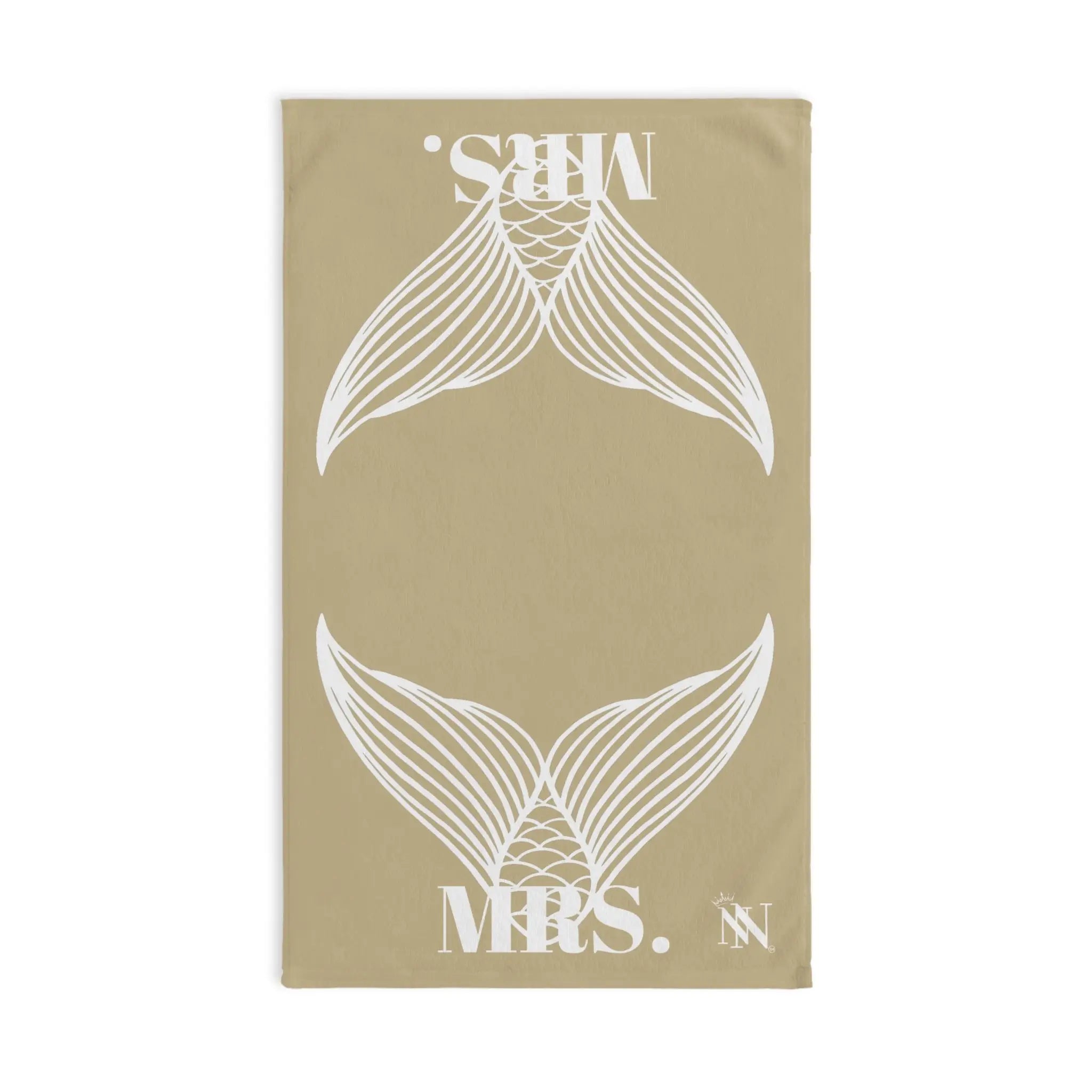 Mrs. Mrs. Mermaid Shareable Sides Gold Cum Towel