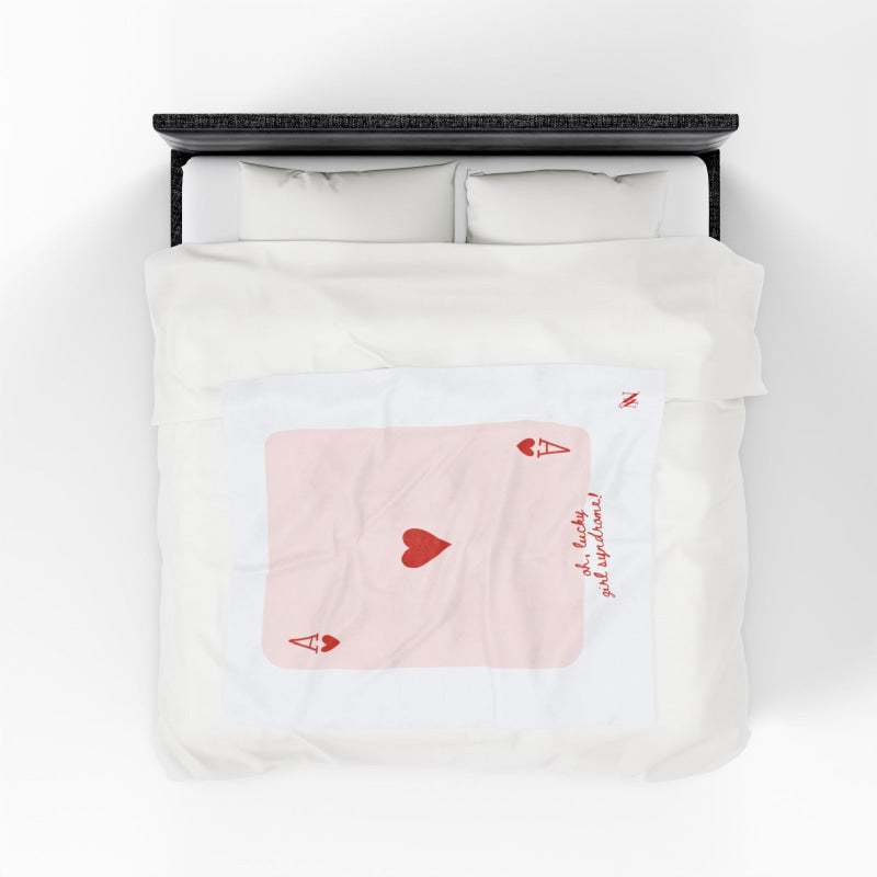 Lucky Girl Syndrome | Mix & Match Soft Fun-Flirty Lovers’ Blankets