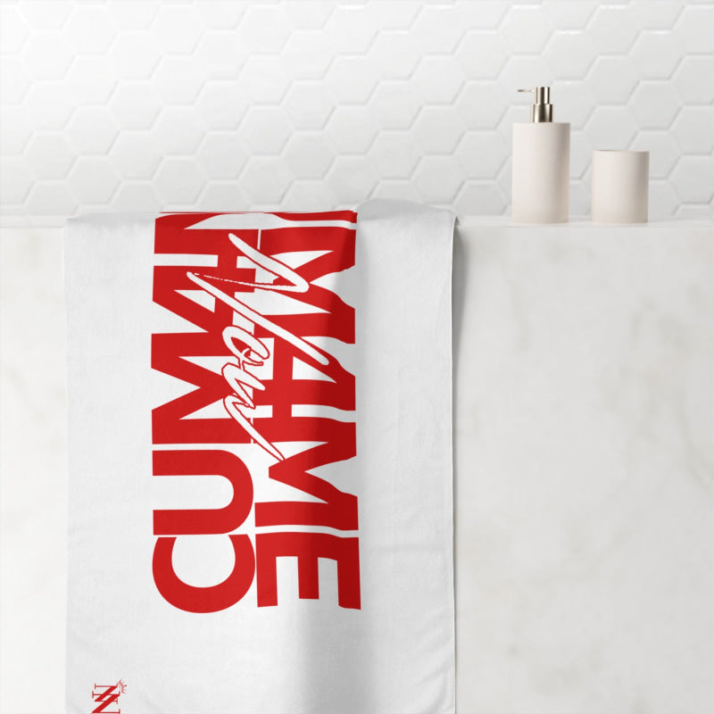 Cum 4 Me Now | Mix & Match XL Fun-Flirty Lovers’ Towels