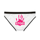 Stop! Handprint | Mix & Match Women’s Fun-Flirty Lovers’ Panties