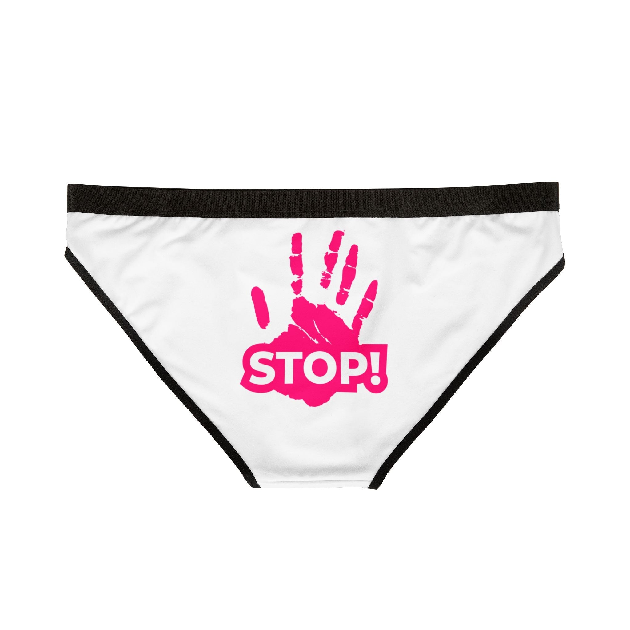 Stop! Handprint | Mix & Match Women’s Fun-Flirty Lovers’ Panties
