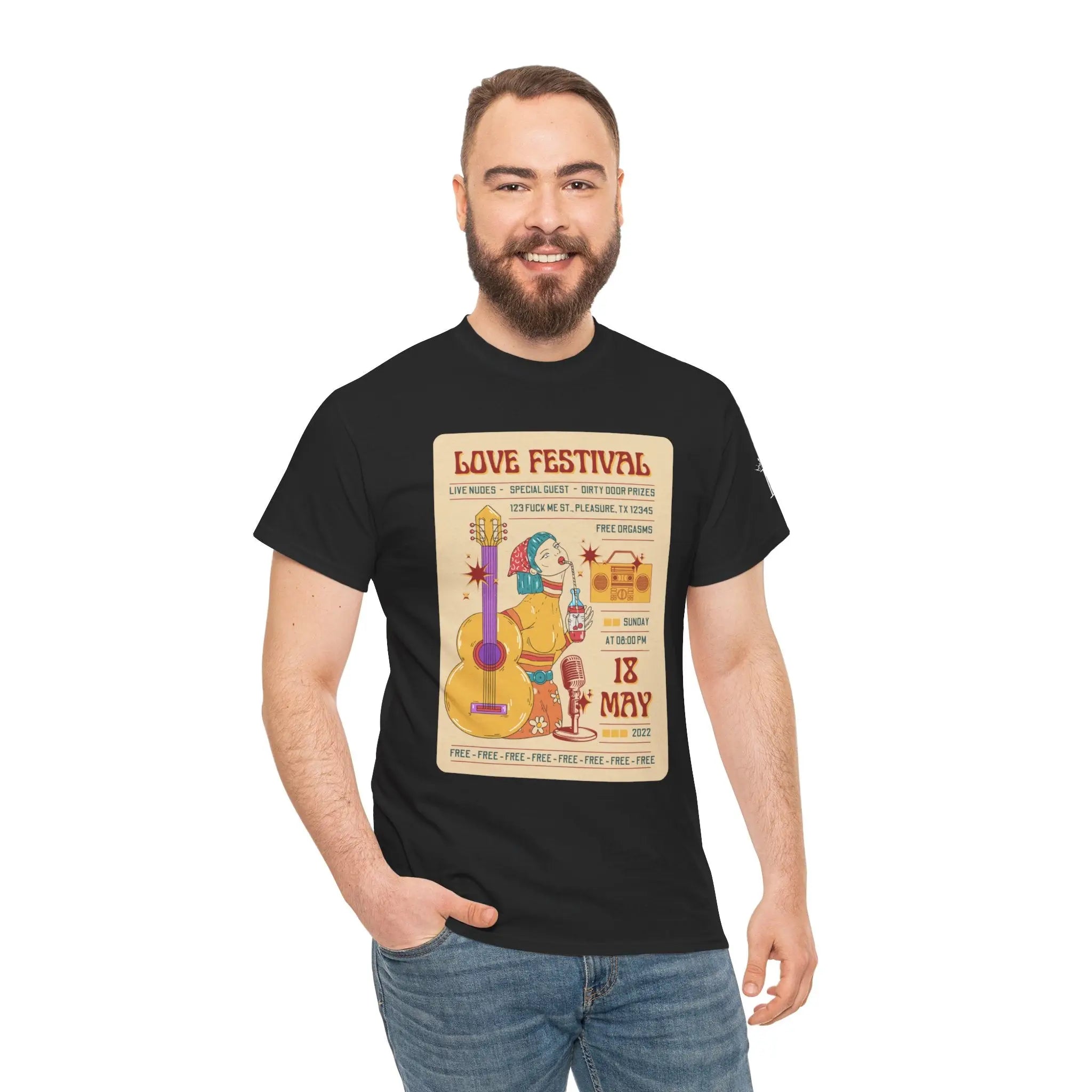 Love Festival! | Mix & Match 100% Cotton Unisex Fun-Flirty Lovers’ Tees