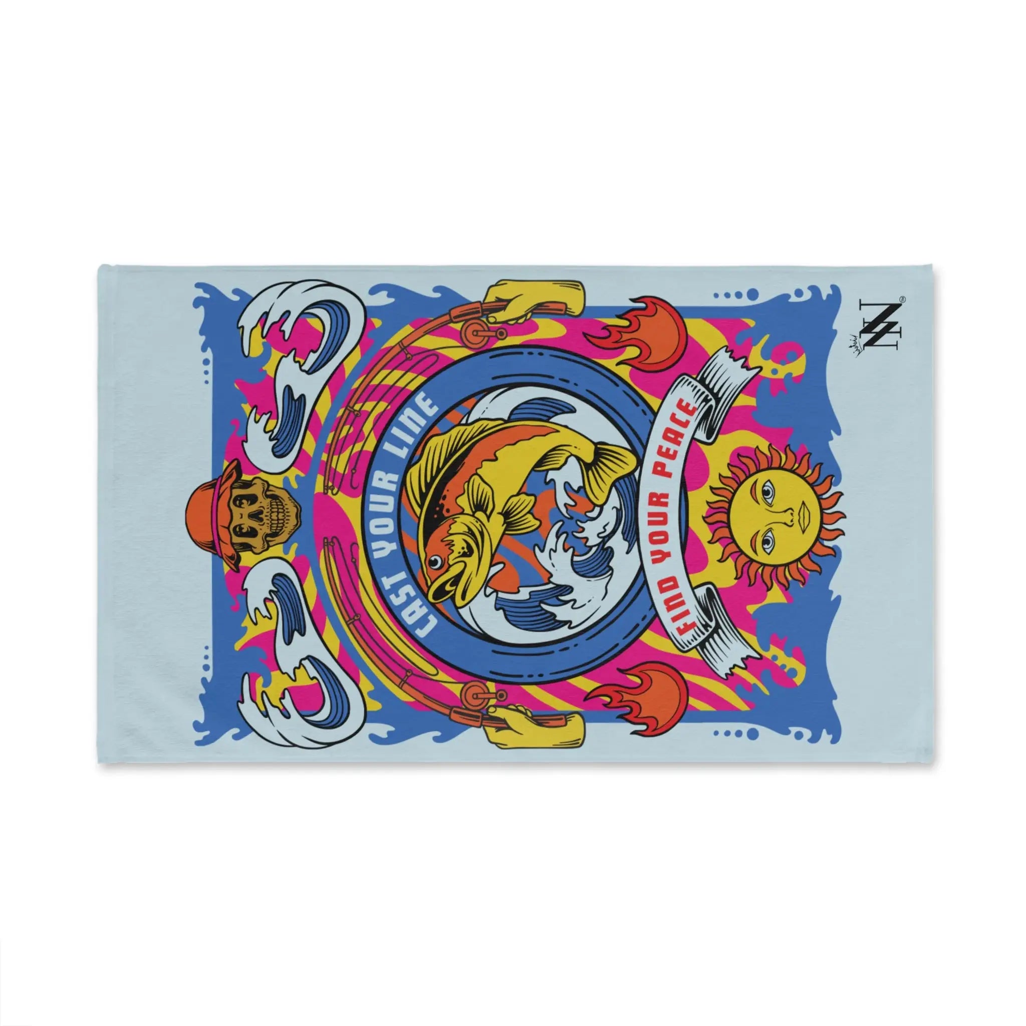 Cast Your Line | Nectar Napkins Classic Fun-Flirty Lovers’ Towels