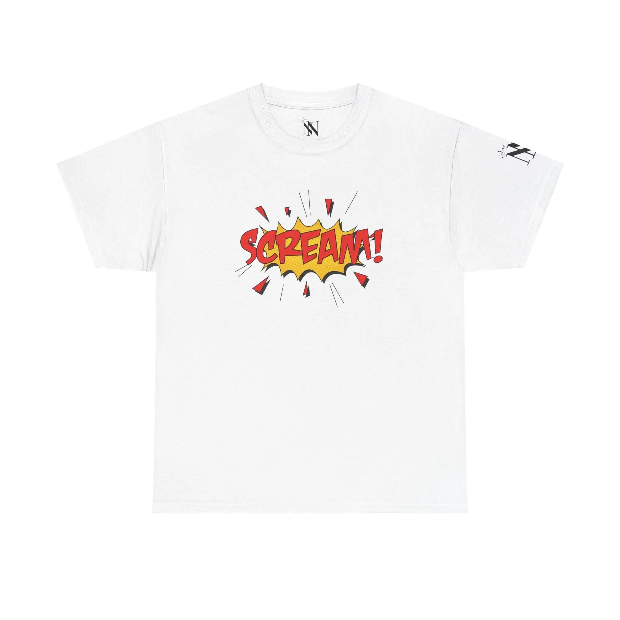 Scream! Cartoon Fun | Mix & Match Cotton Unisex Fun-Flirty Lovers’ T-Shirts