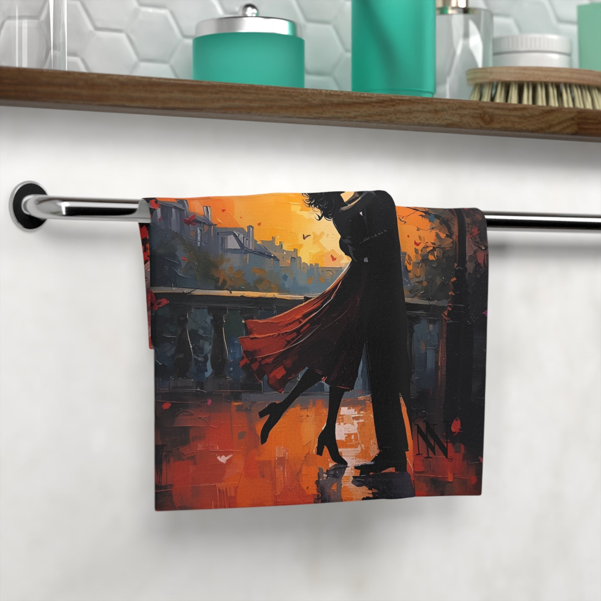 Sweep Me off My Feet Graphic | Mix & Match Lils’ Fun-Flirty Lovers’ Towels