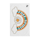 Free Spirit Retro Sticker Cum Towel