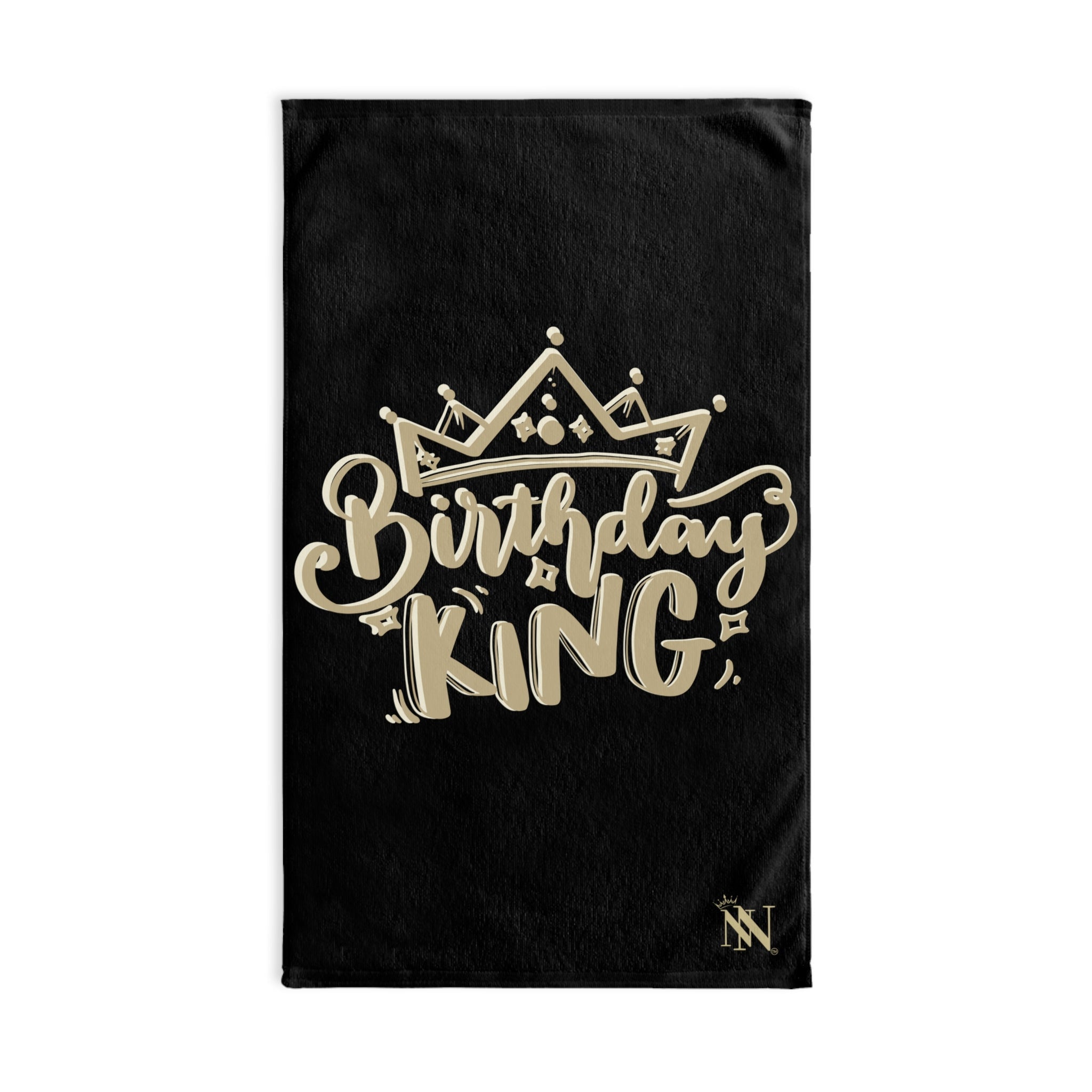 Gold Crown Birthday King | Mix & Match Original Fun-Flirty Lovers’ Towels