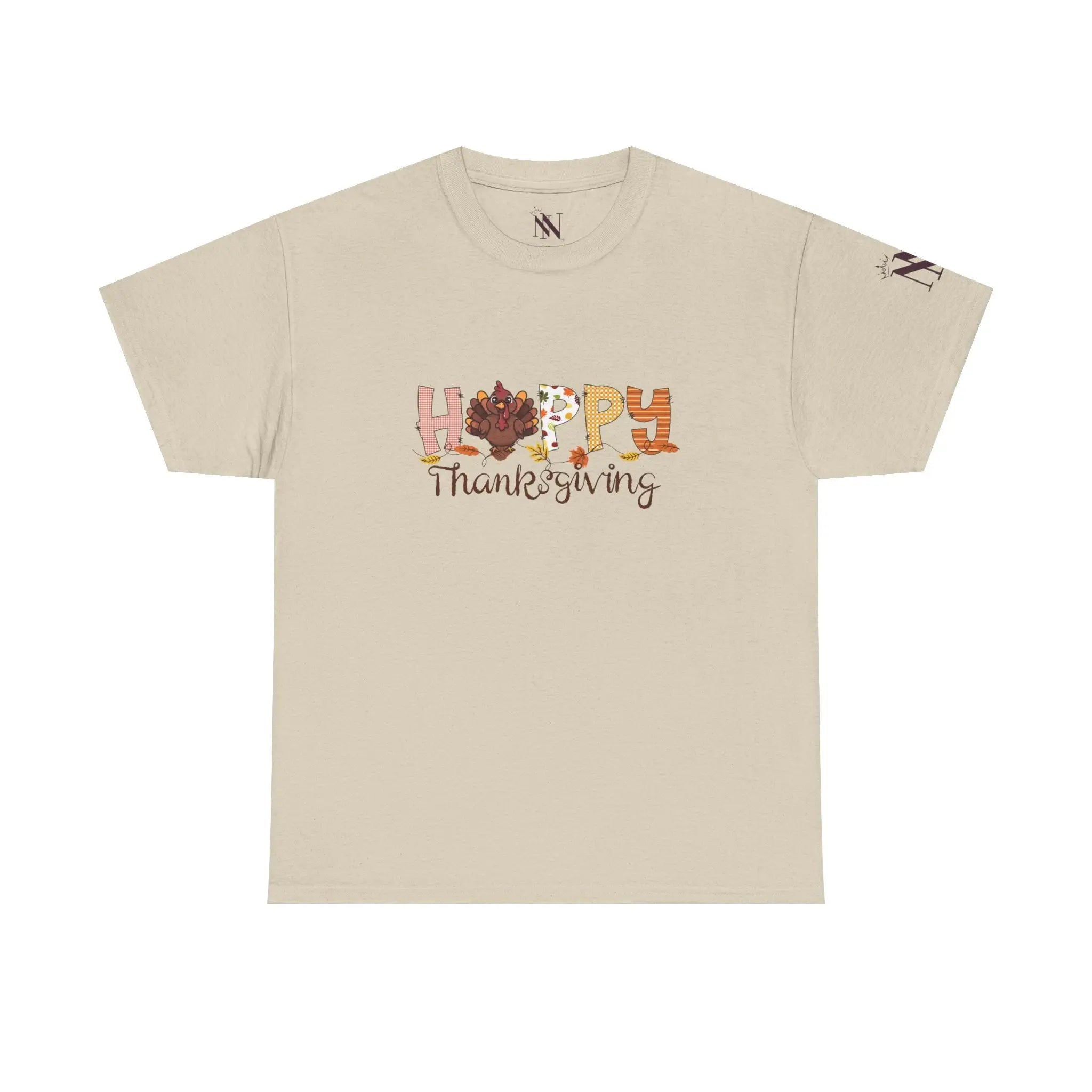 Cute Happy Thanksgiving | Mix & Match Cotton Unisex Fun-Flirty Lovers’ T-Shirts