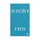 His Hers Shareable Blue | Mix & Match Classic Fun-Flirty Lovers’ Towels