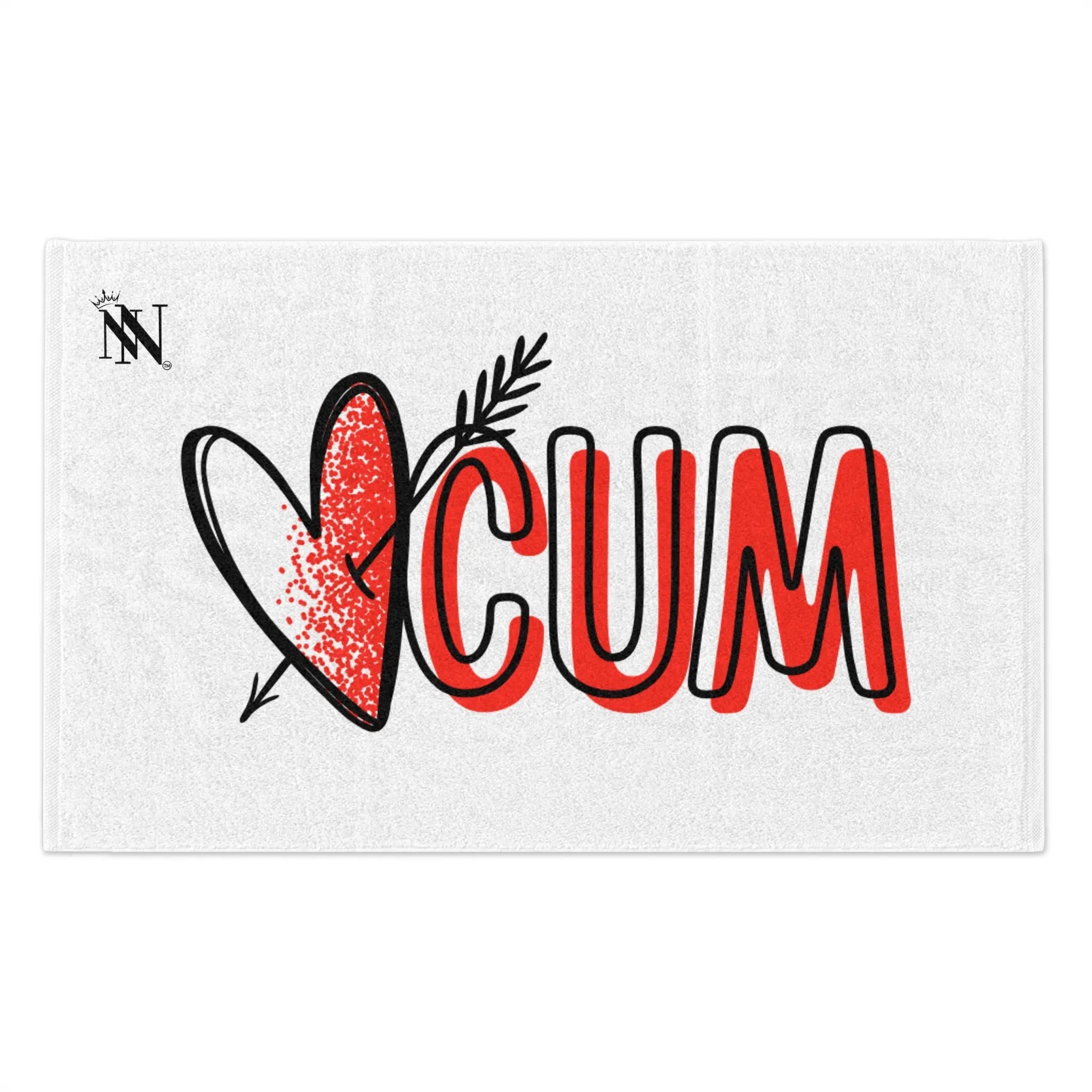 Heart Arrow Cum Sex Towel