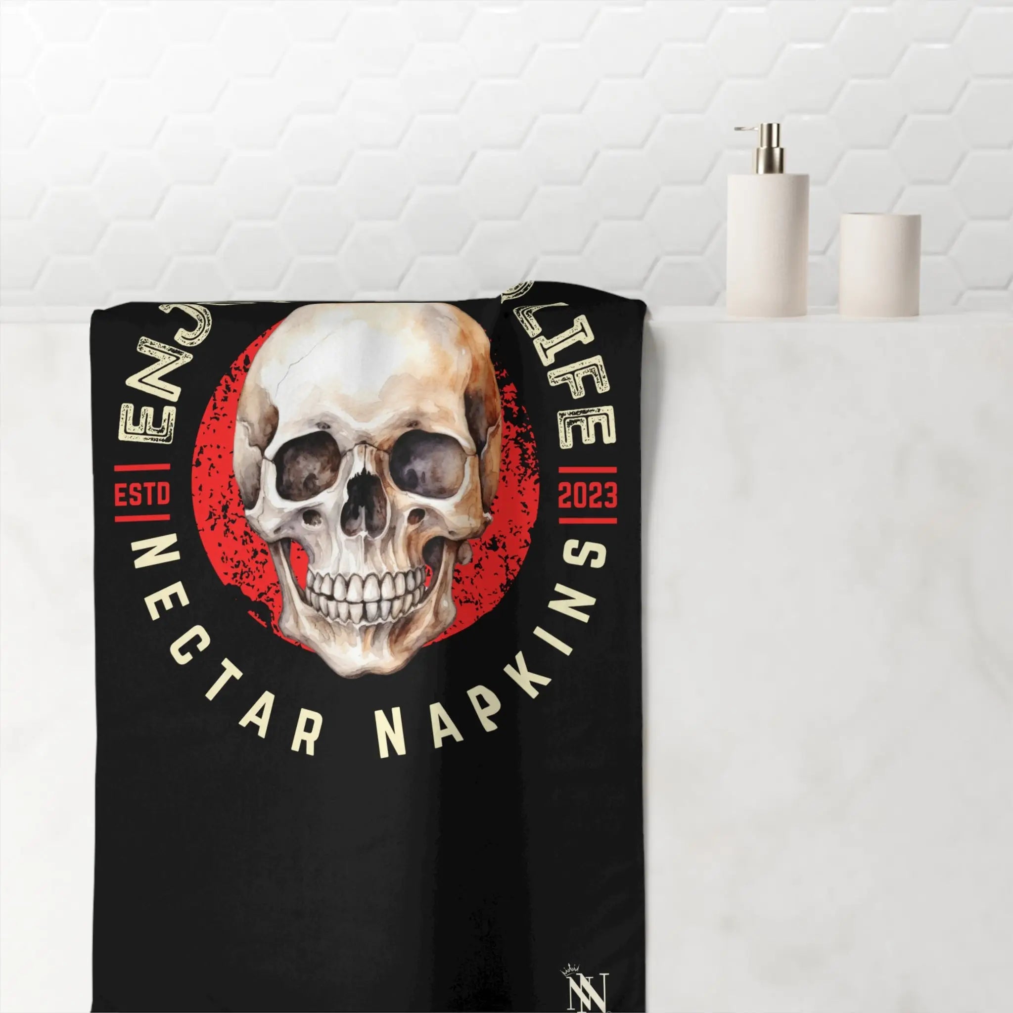 Enjoy Your Life | Mix & Match XL Fun-Flirty Lovers’ Towels