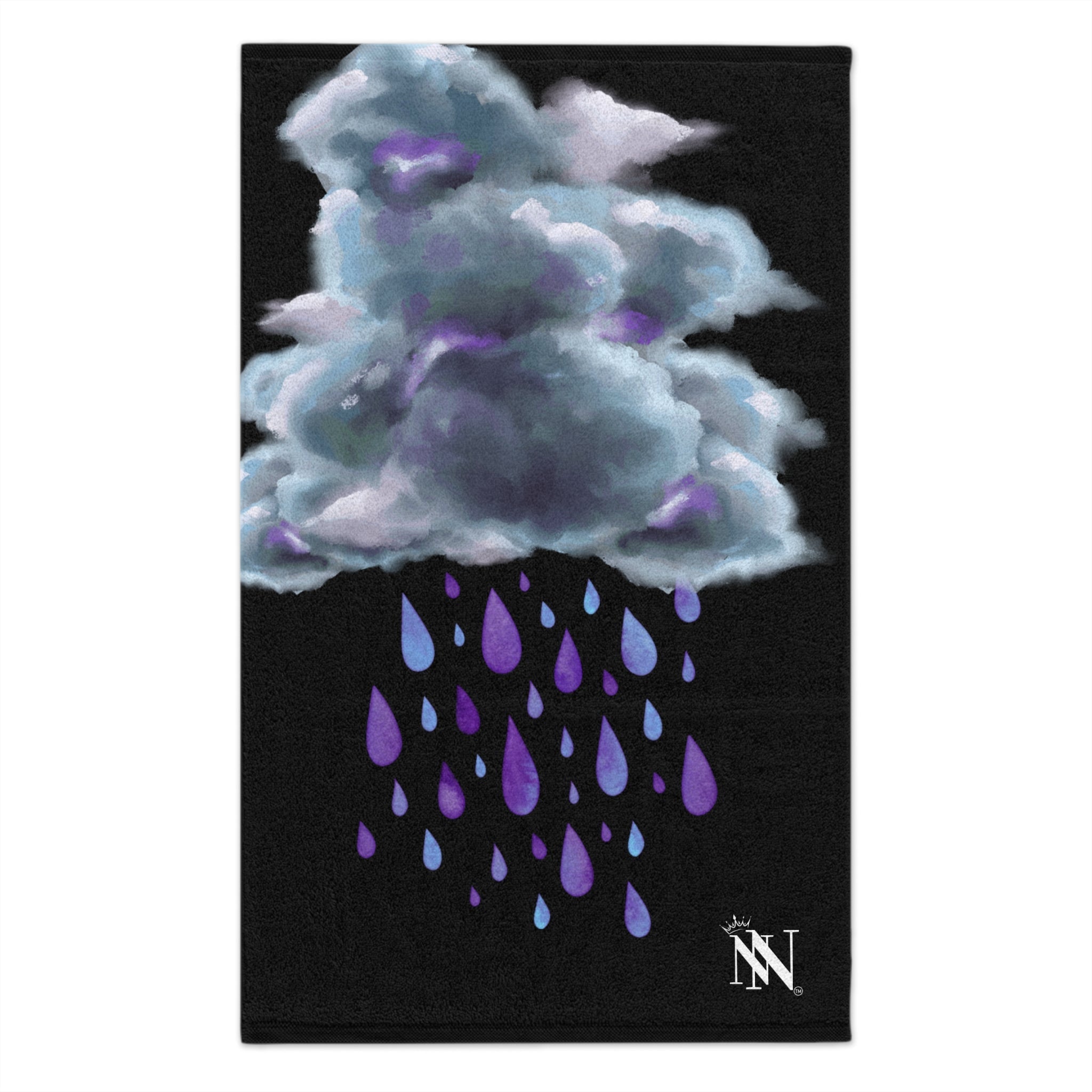 Purple Rain Cloud Sex Towel