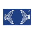 Mr. Mrs. Mermaid Shareable Sides Blue Cum Towel