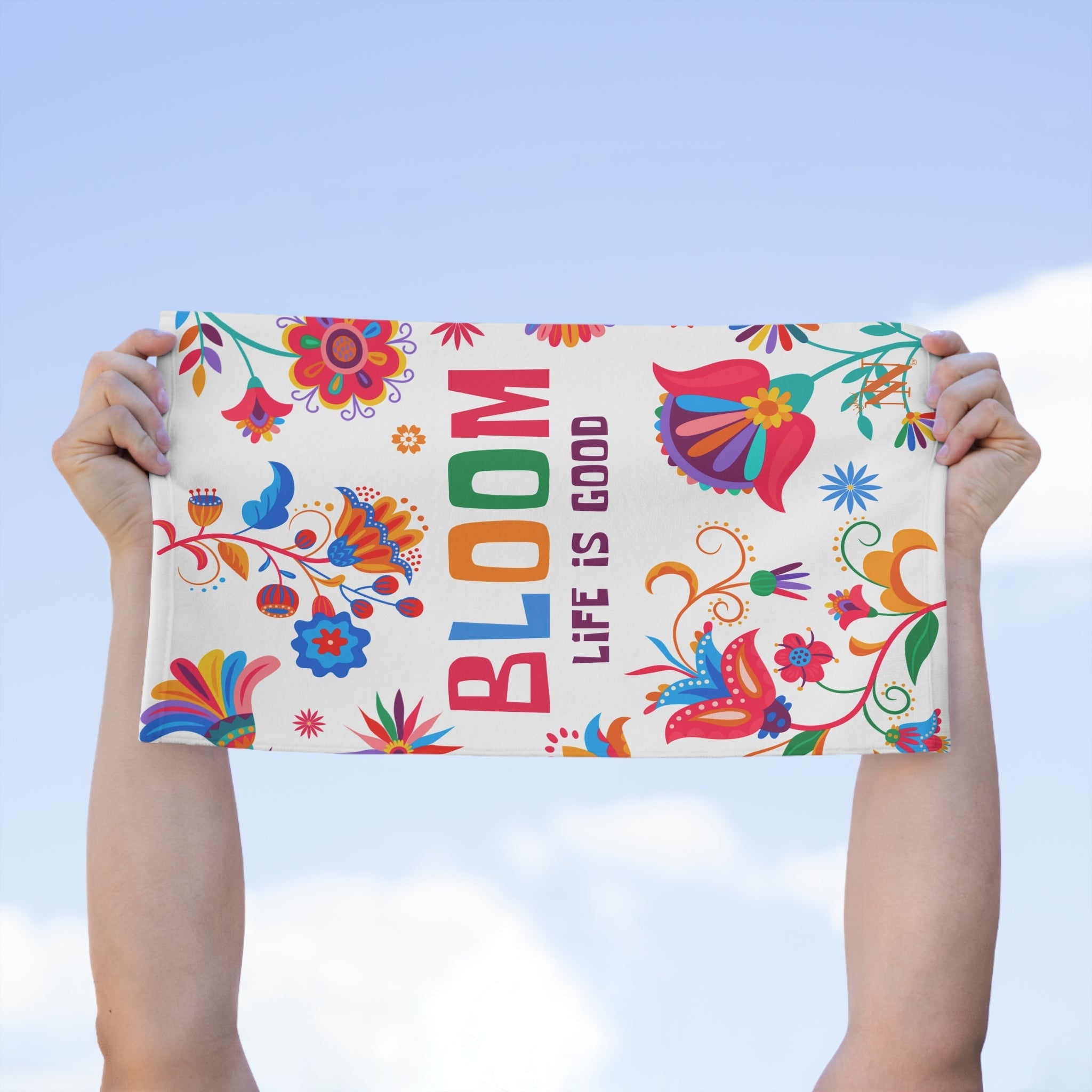 Bloom Life is Good | Mix & Match Soft Fun-Flirty Lovers’ Towels