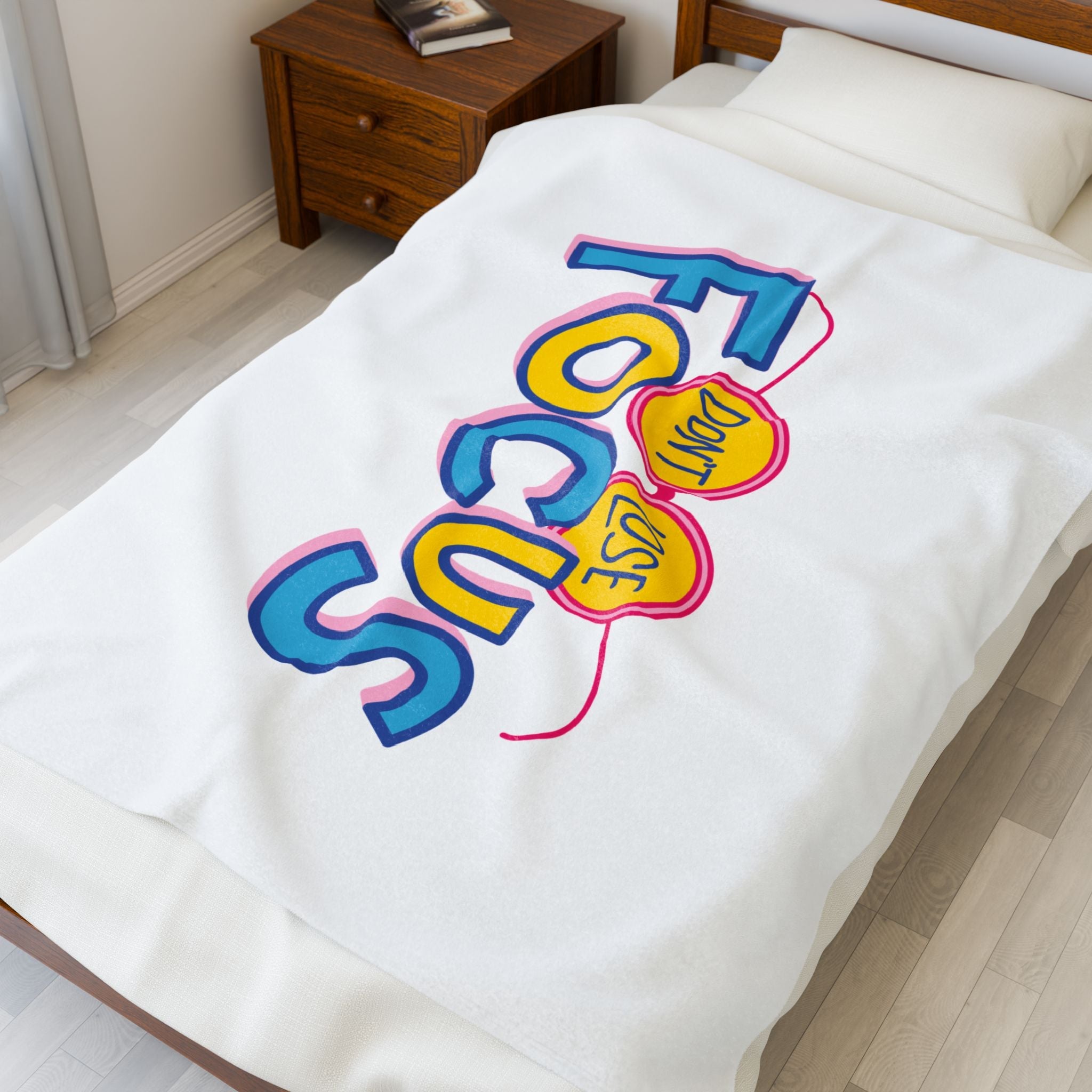 Don’t Lose Focus | Mix & Match Velveteen Fun-Flirty Lovers’ Blankets