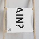 Again? White | Mix & Match Classic Fun-Flirty Lovers’ Towels