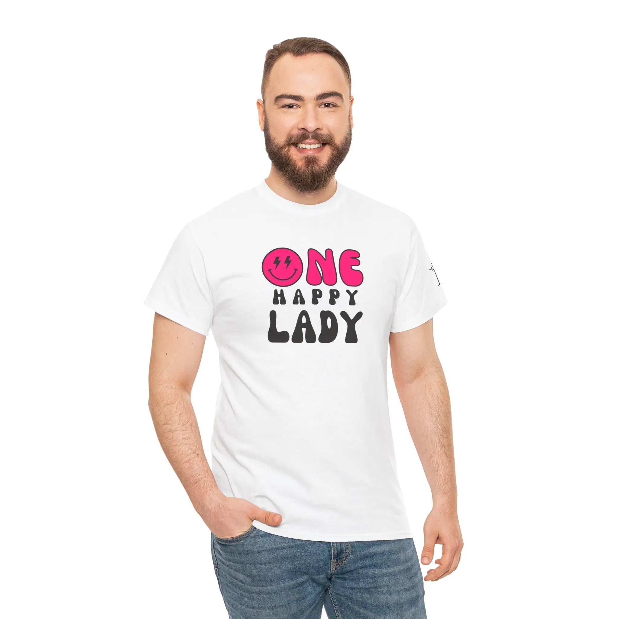 One Happy Lady Emoji | Nectar Napkins Fun-Flirty Lovers’ T-Shirts