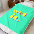 wet it. | Mix & Match Velveteen Fun-Flirty Lovers’ Blankets