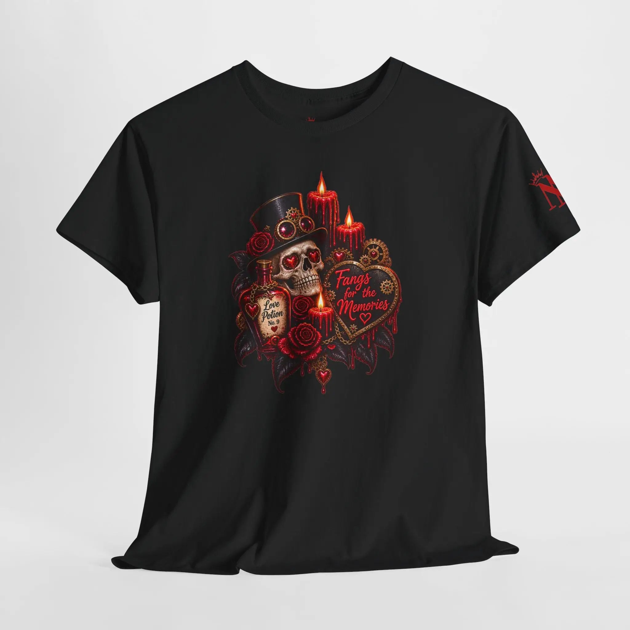 Fangs for the Memories Skull | Nectar Napkins Fun-Flirty Lovers’ T-Shirts