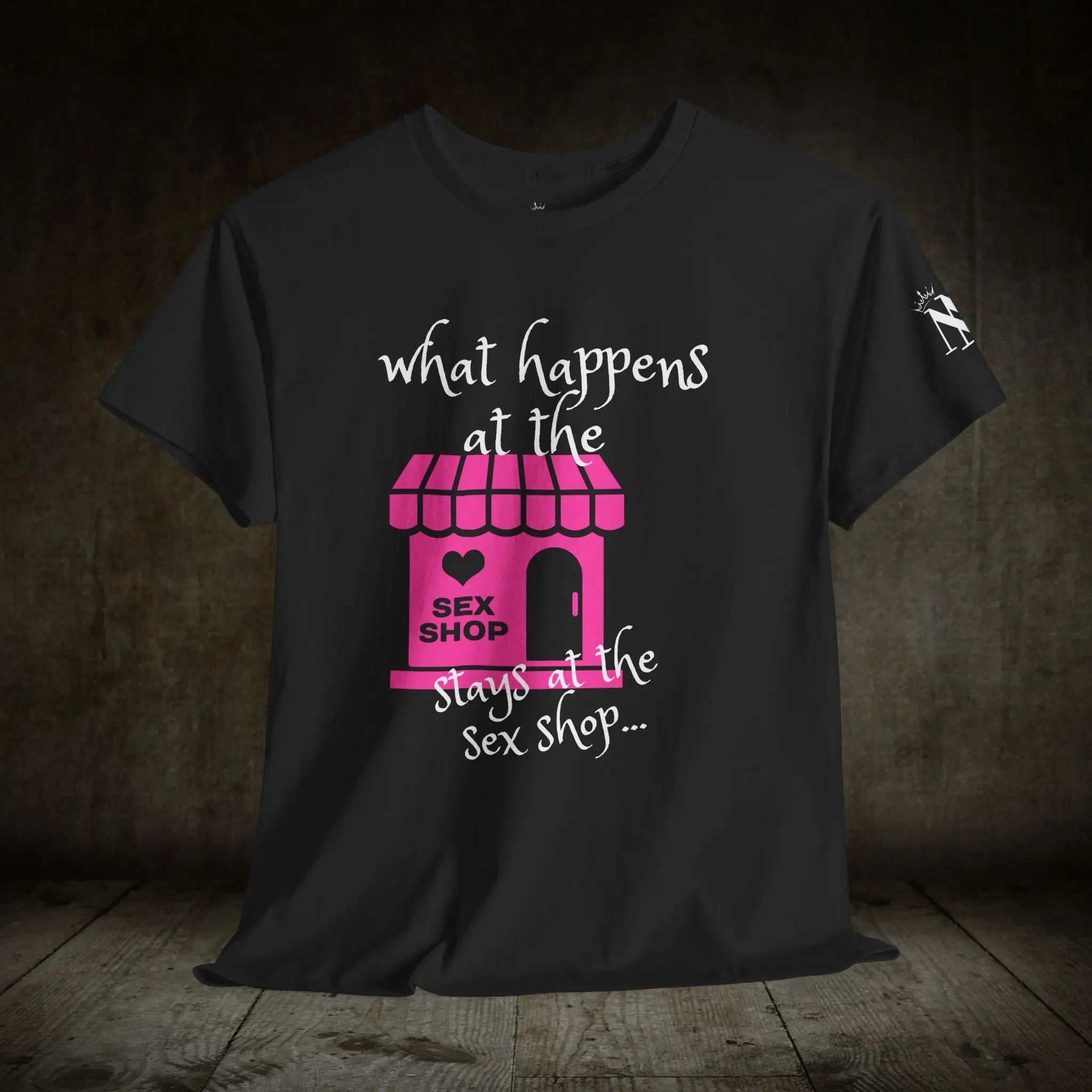 Sex Shop | Mix & Match 100% Cotton Unisex Fun-Flirty Lovers’ Tees