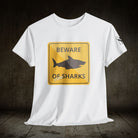Beware of Cum Shark | Mix & Match 100% Cotton Unisex Fun-Flirty Lovers’ Tees