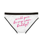Will You Be My Cum Buddy? | Briefs for Women | Playful Comfy Underwear