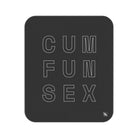 Cum Fun Sex | Mix Match Fun-Flirty Lovers’ Water-Resistant Blankets