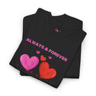 With All My Heart | Mix & Match Cotton Unisex Fun-Flirty Lovers’ T-Shirts