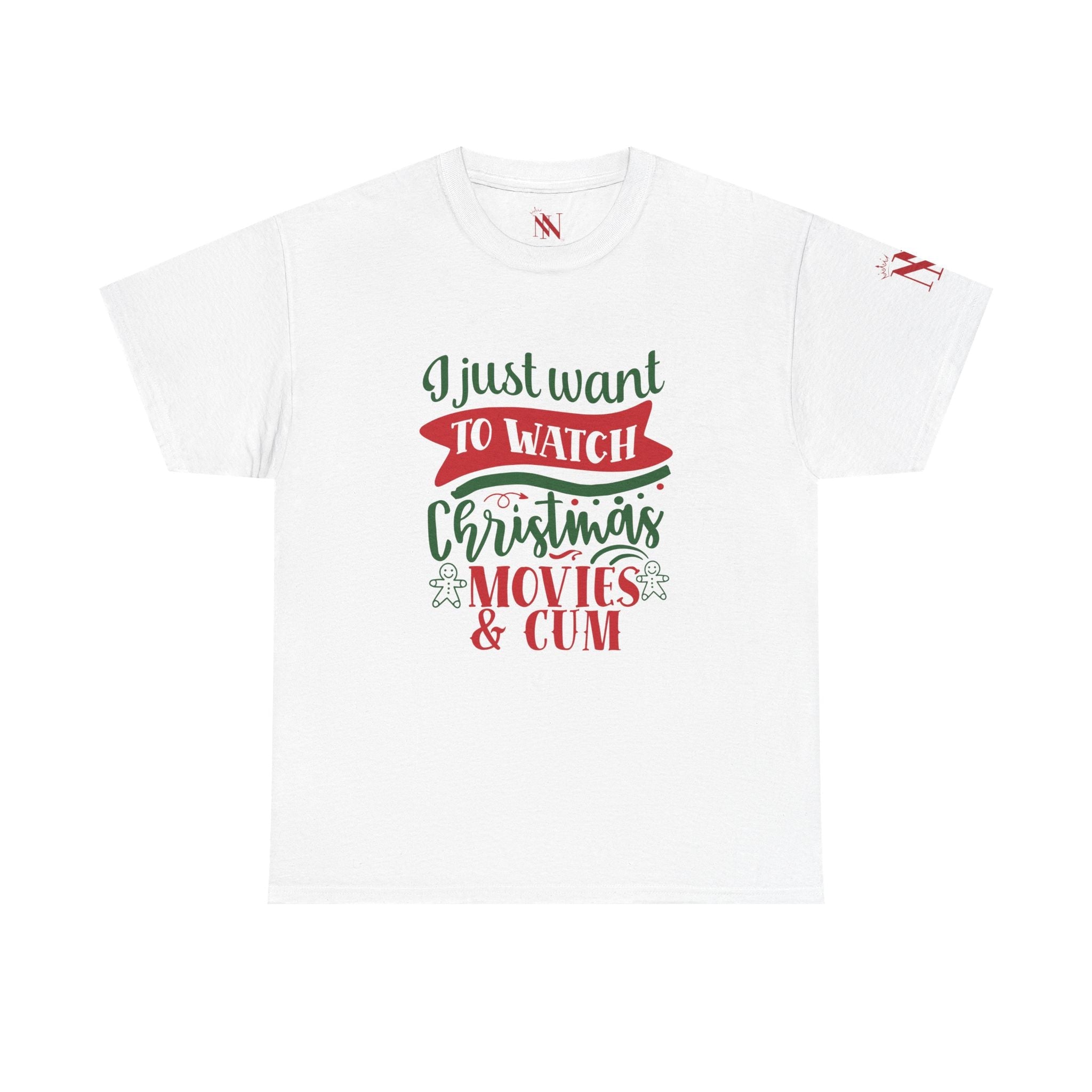 Christmas Movies & Cum | Mix & Match 100% Cotton Unisex Fun-Flirty Lovers’ Tees
